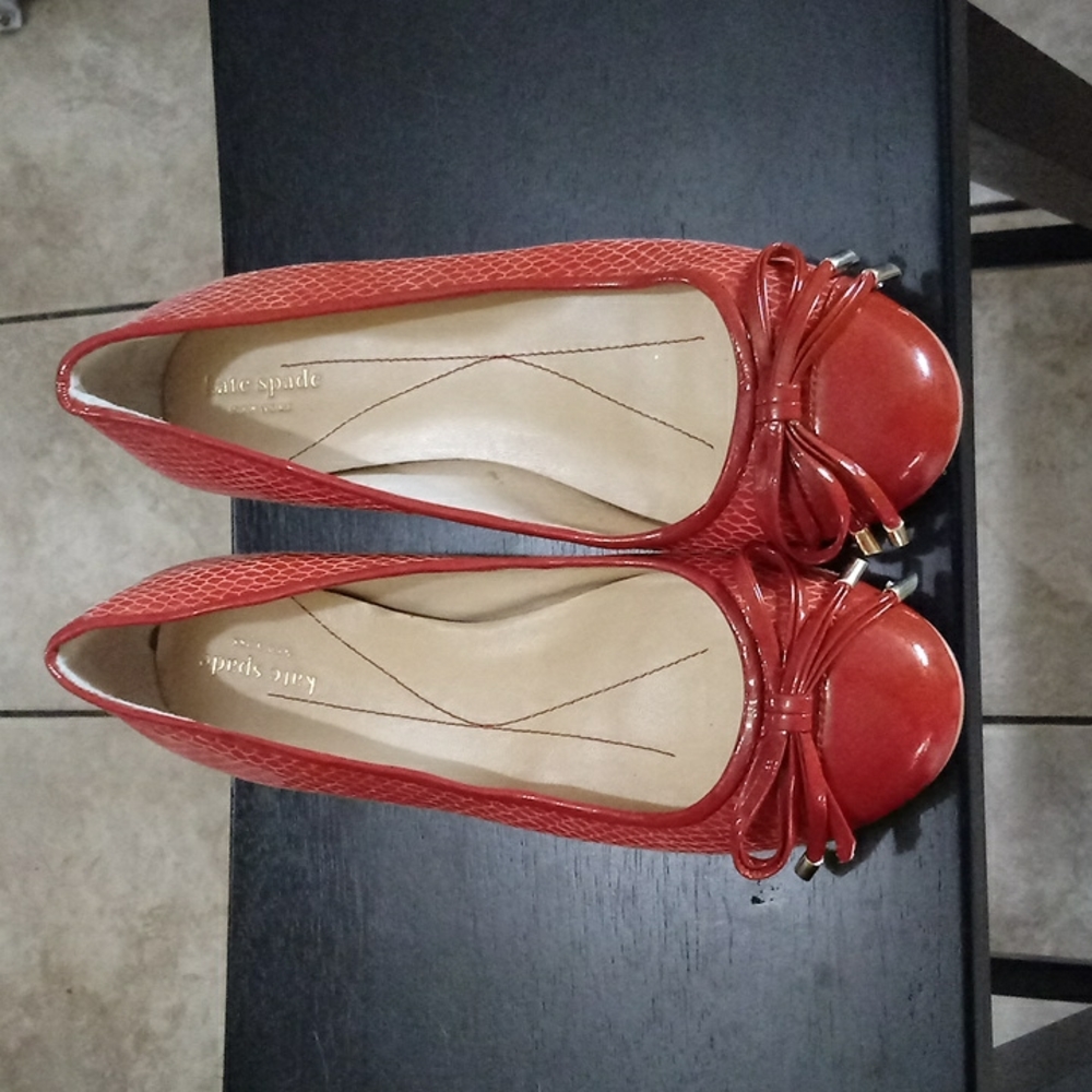 KATE SPADE WOMEN'S LEATHER FLATS SHOES SIZE 6 M